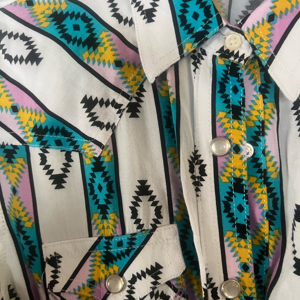 Wrangler Girls XXL Button Down